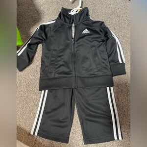 12M boys Adidas track suit set
